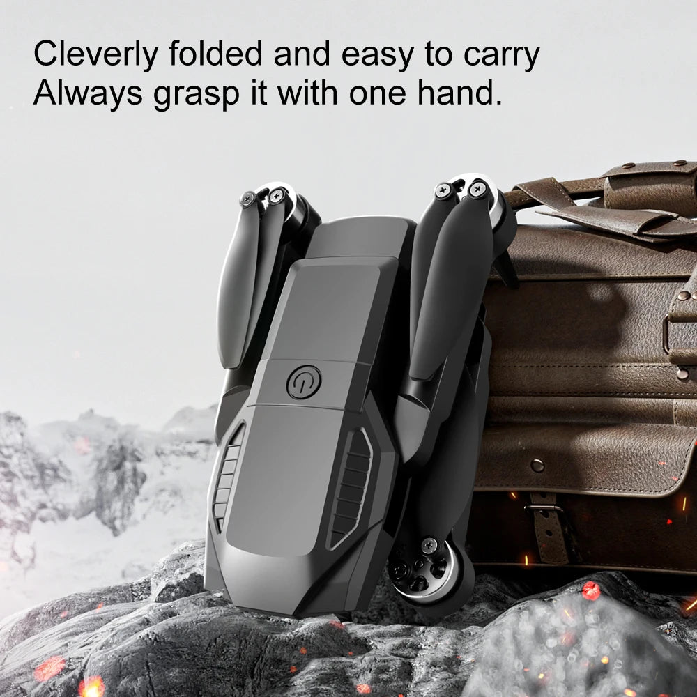 F198 Drone WIFI FPV HD Aerial Photography Wide Angle Dual Camera Professional with 1080P Brushless RC Foldable Quadcopter